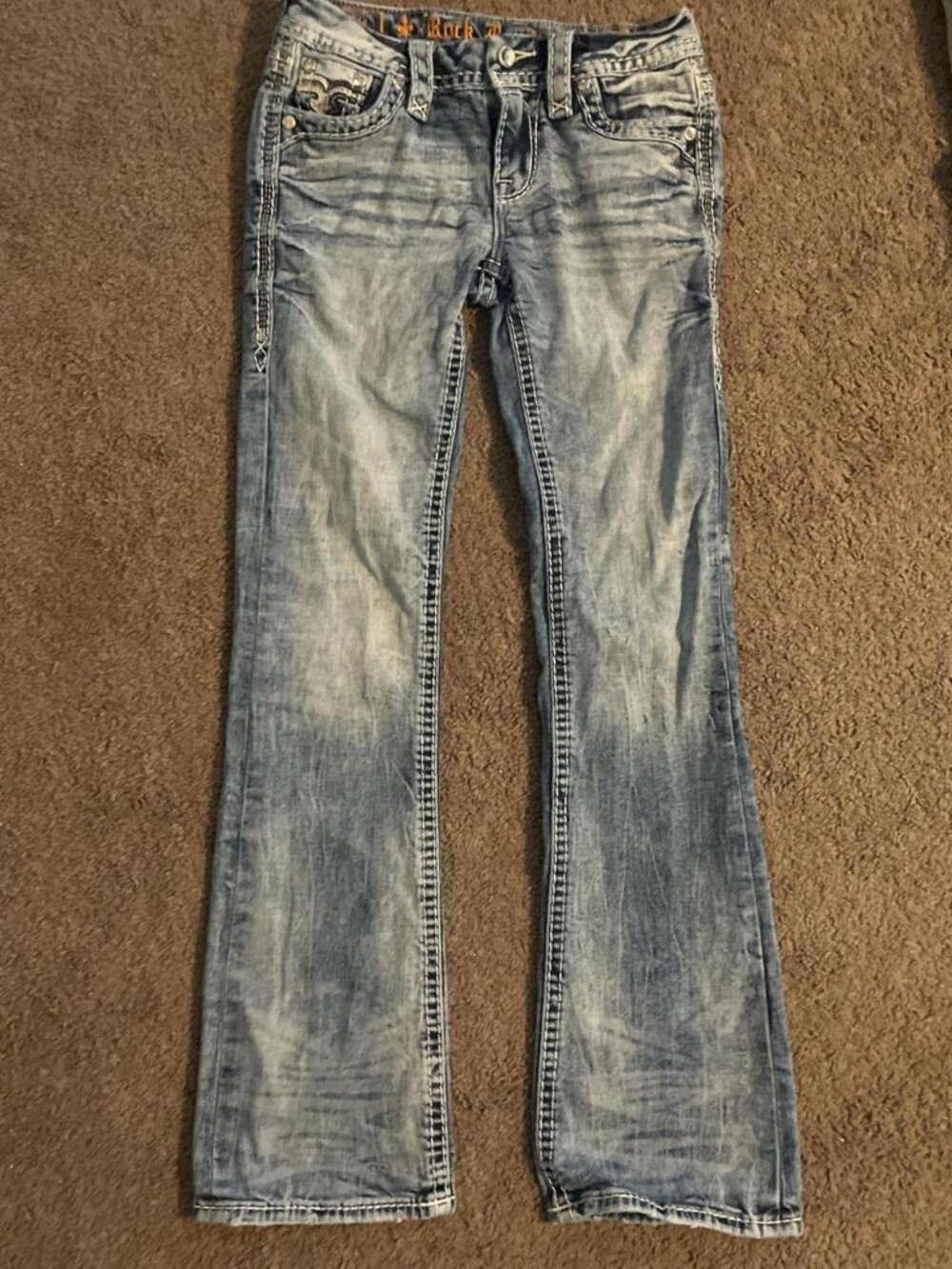 RockRevival Women's Blue Jeans